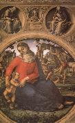The Madonna and the Nino with prophets Luca Signorelli